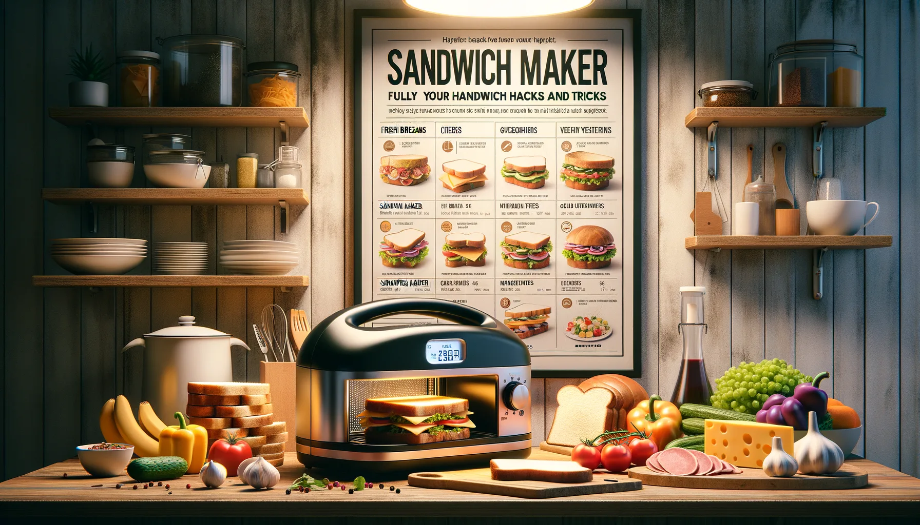 Sandwichmaker Hacks & Tricks: So machst du mehr aus deinem Kuechengeraet