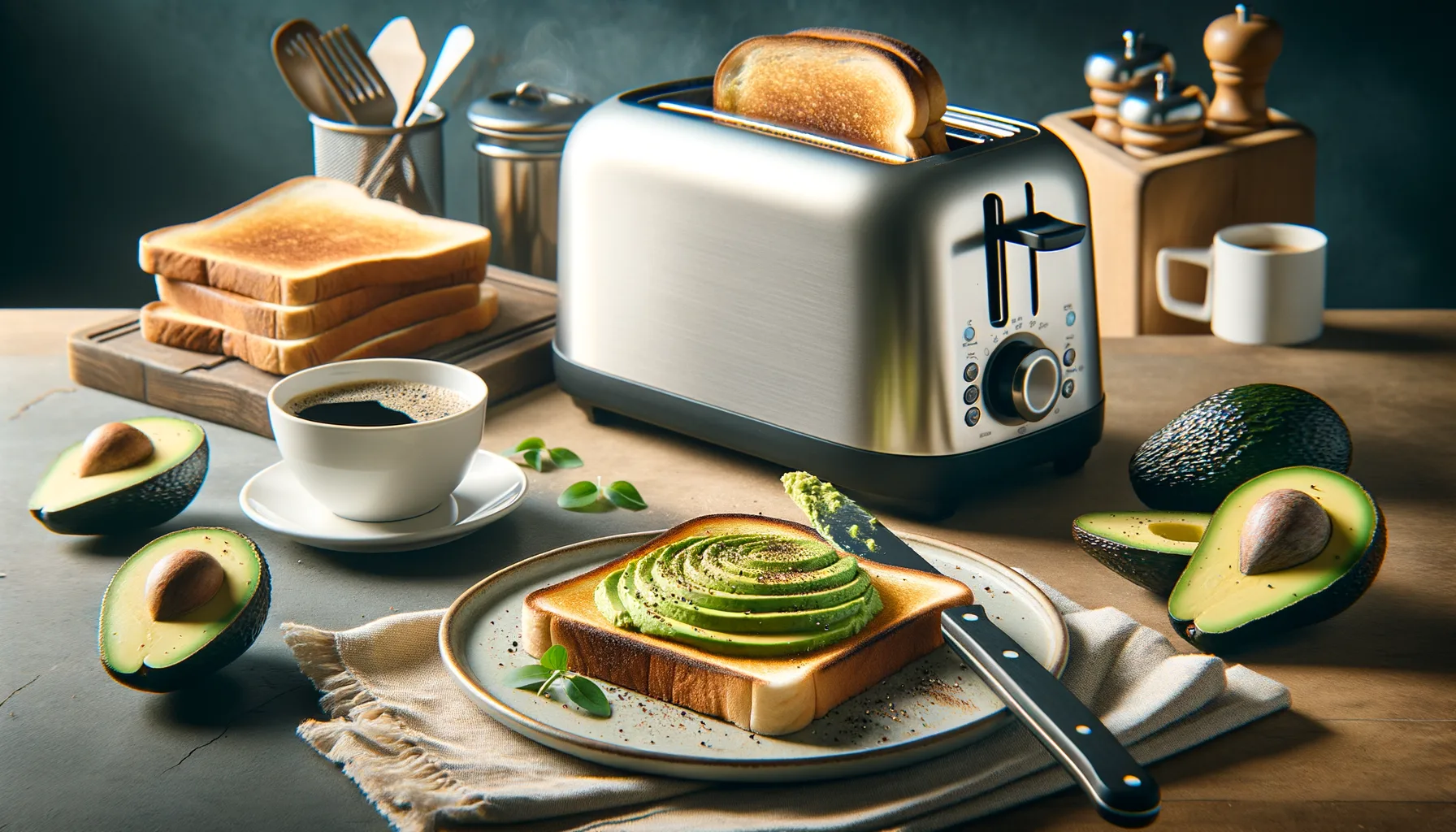Einfaches Avocado-Toast-Rezept mit Toaster – Gesunde Fruehstuecksidee fuer jeden Tag