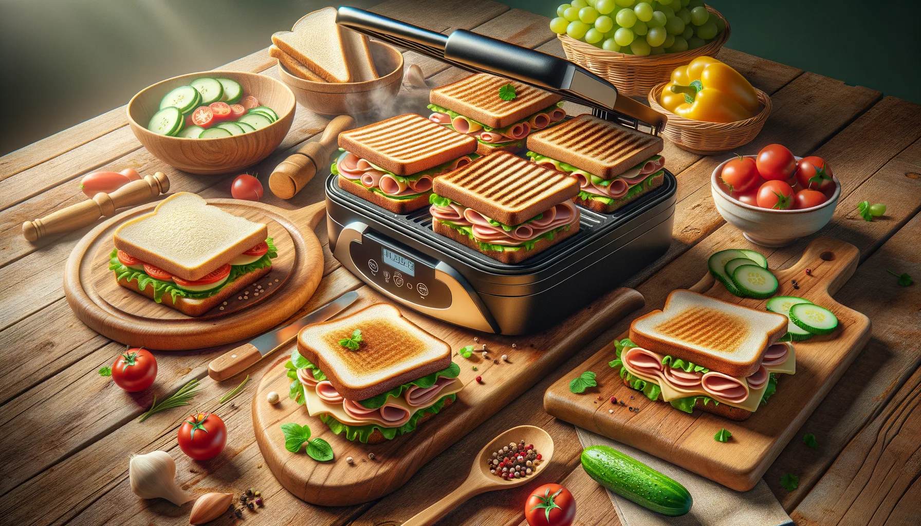 Herzhafte Sandwichmaker-Rezepte fuer den perfekten Mittagssnack – Schnell und lecker zubereitet